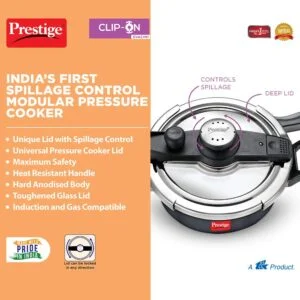 Prestige Svachh Clip on1 - The Best Pressure Cookers - Shop Guru Kitchen