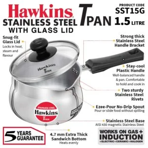 Hawkins saucepan1 - The Best Pressure Cookers - Shop Guru Kitchen