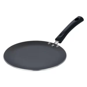 Vinod Zest Induction Nonstick Concave Tawa 250mm (4mm Thicness)