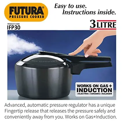 Futura 3 Litres Induction Pressure Cooker